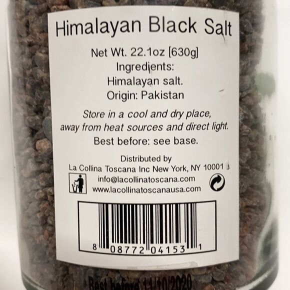 (🔥2)LA COLLINA TOSCANA HIMALAYAN WHITE SALT AND HIMALAYAN BLACK SALT - Picture 2 of 3